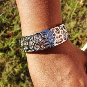 Austrian Crystal Pierced Bracelet